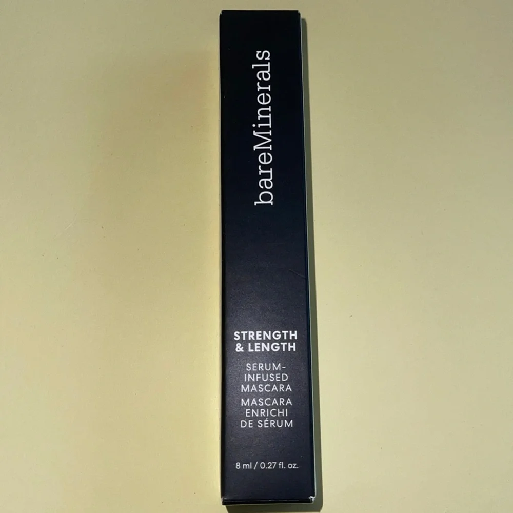 bareMinerals Strength & Length Mascara in Extreme Black Full Size 8 ml